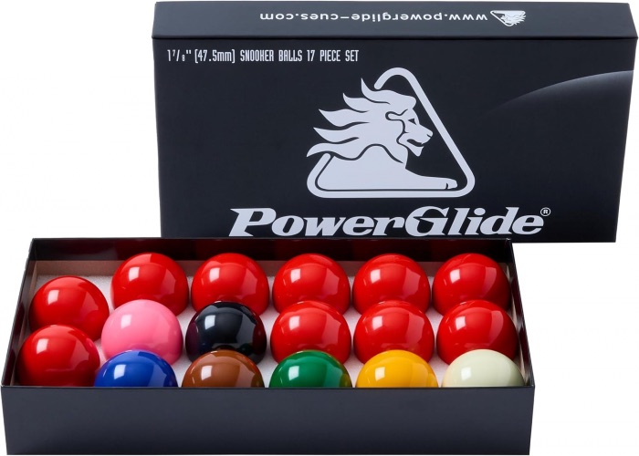 PowerGlide 17 Snooker Ball Set